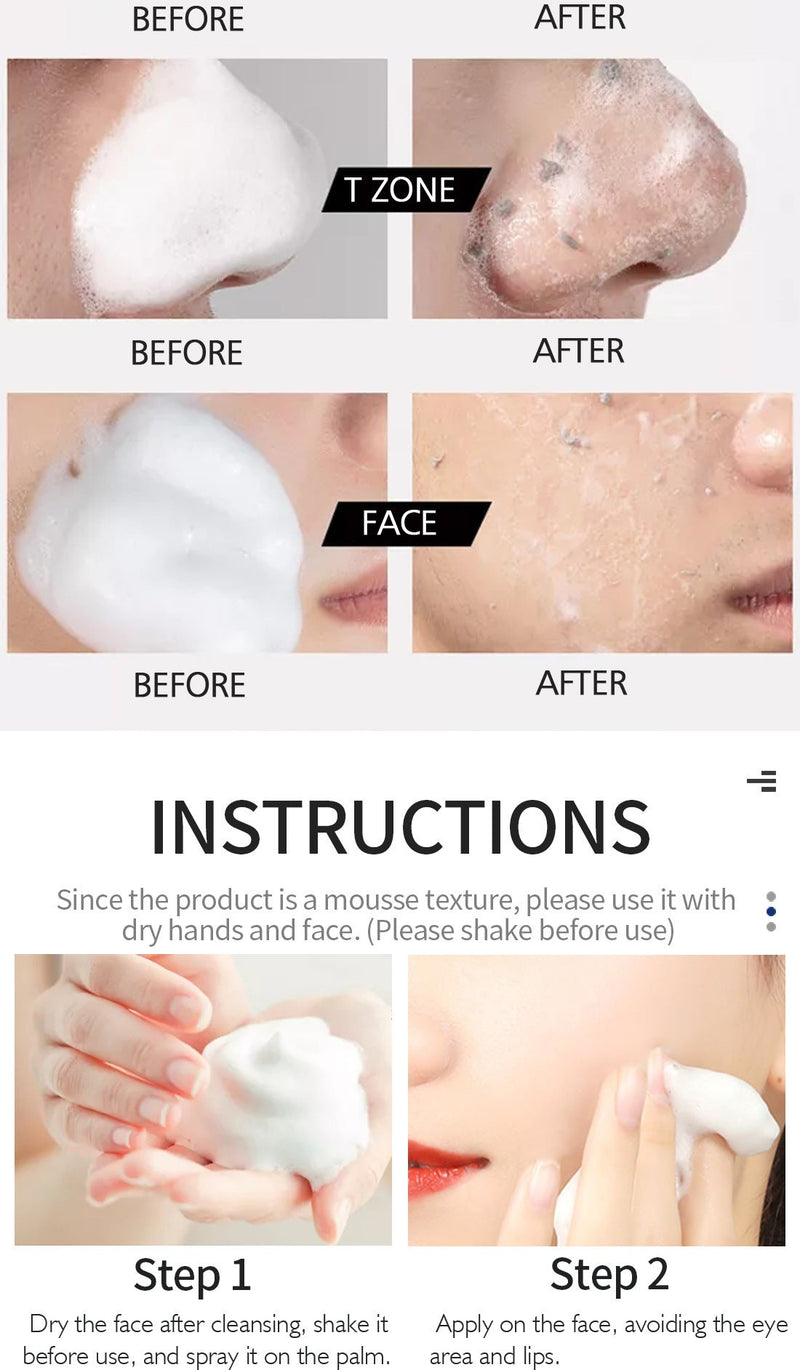 60ml Exfoliating Skin Mousse