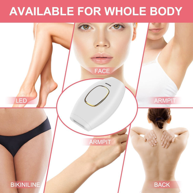 Handheld IPL Hair Removal Device