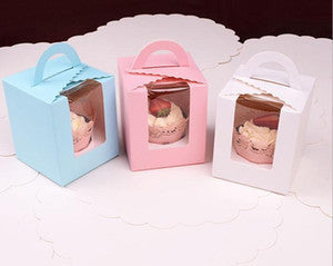 Folding Cupcake Box